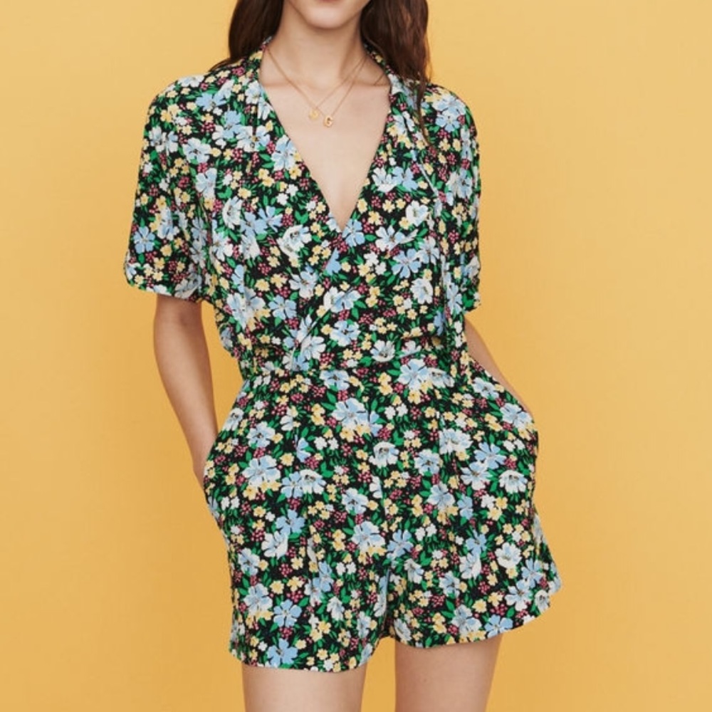Maje Flower Romper